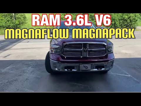 2017 RAM 3.6L V6 EXHAUST w/ MAGNAFLOW MAGNAPACK!