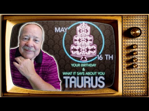 May 16th Taurus? This Astrology video is all about you. Send a unique Birthday Card!