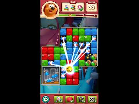 Toon Blast Level 8083 - NO BOOSTERS 🐻🐺🐱 | SKILLGAMING ✔️