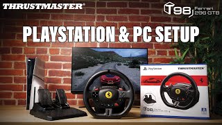 Volant Ferrari 296 GTB pro Playstation 4 a PS5