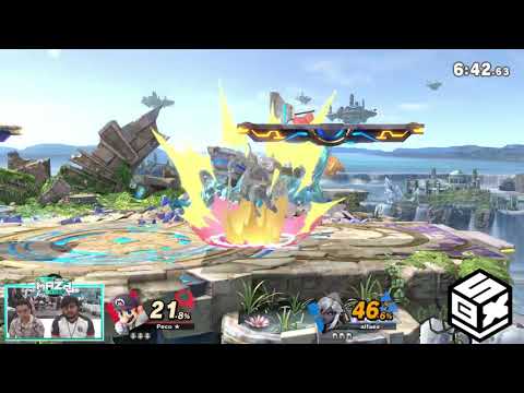 Delfino Maza 2023 Wave A Pools - Peco (Mario) Vs. Alfaes (Link, Palutena) - SSBU Tournament