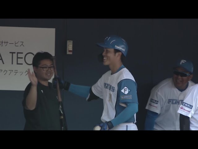 【ファーム】待望のプロ初アーチ!! ファイターズ・柴田獅子 ライトへの3ランホームラン!! 2025年6月28日 北海道日本ハムファイターズ 対 横浜DeNAベイスターズ