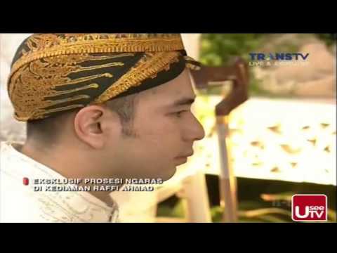 Prosesi Sungkeman kediaman Raffi Ahmad - Janji suci Raffi Nagita