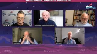 Indiana Jones movies reunion with Julian Glover, Paul Freeman, Wolf Kahler, Robert Watts video