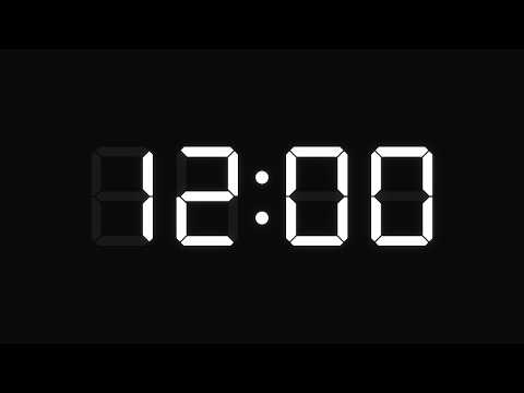 12 minuten timer