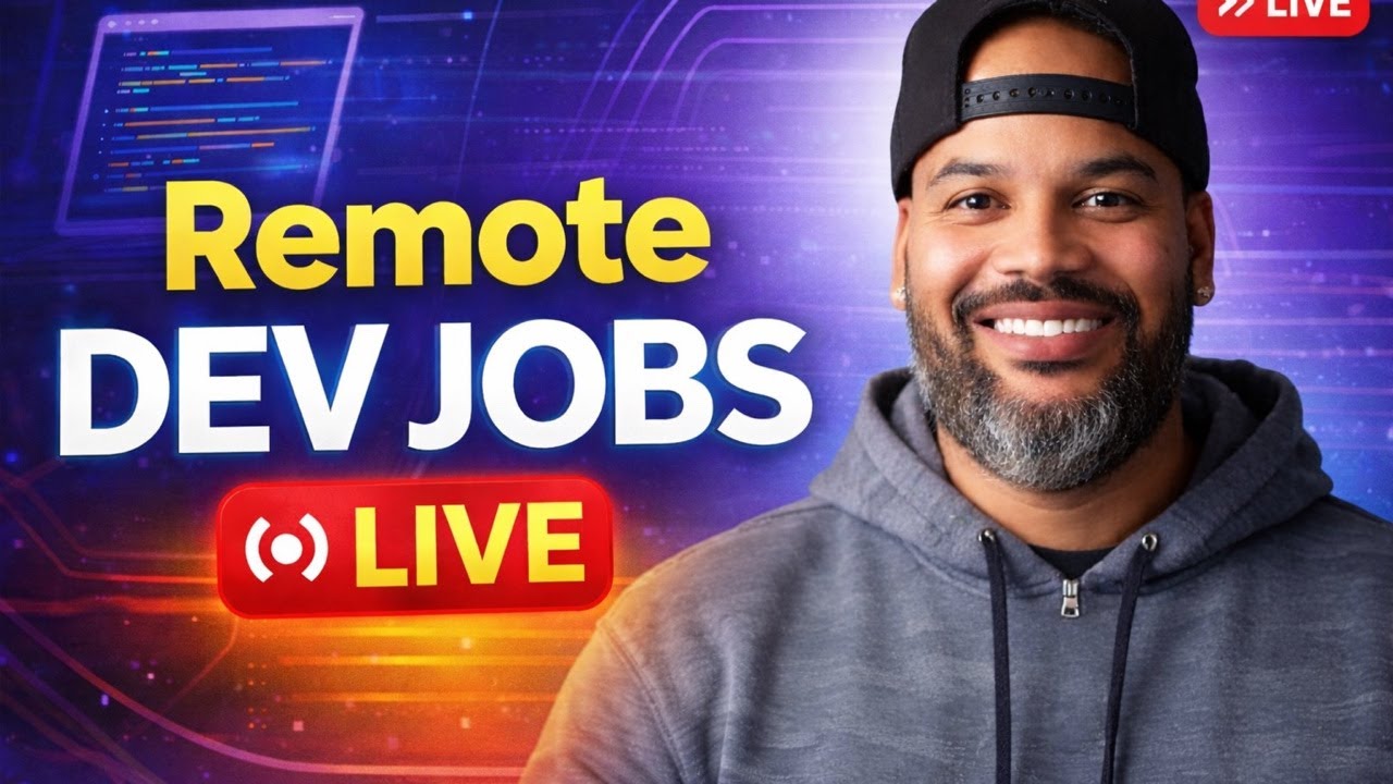 Web Developer Live Looking For Jobs + Q&A