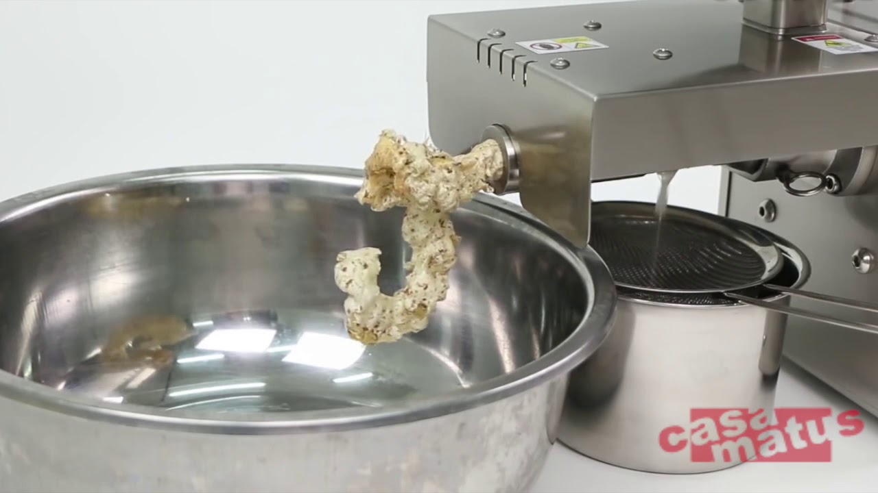 EXTRACTOR ACEITE DE SEMILLAS