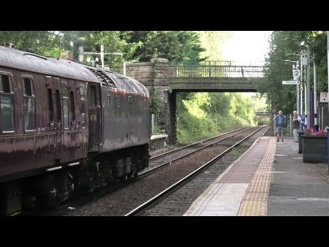 Diesel replaces steam on Pendle Dalesman (08 Aug 2023)