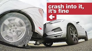 The Collapsible Crash Test Robot Car