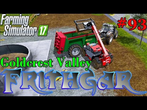 Let's Play Farming Simulator 2017, Goldcrest Valley #93: Muck Spreading!