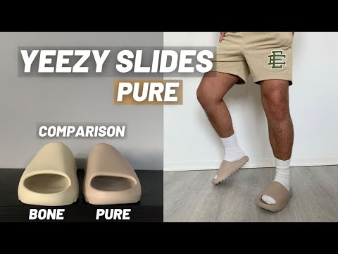 Yeezy Slides Pure Review | Slide Sizing & On Feet