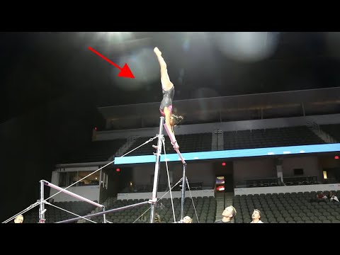 Sunisa Lee Full Bar Routine With Nabieva - 2017 U.S. Classic Podium Training