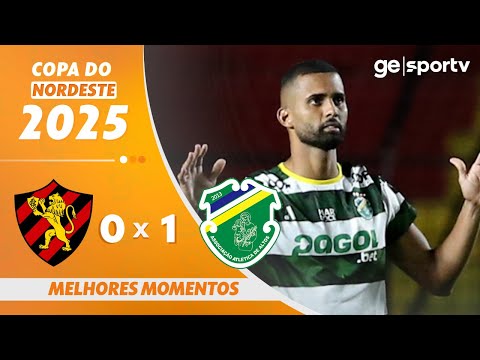 Gols e lances de Sport x Altos