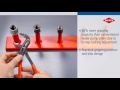 Vamzdinės replės Alligator KNIPEX 8801 180mm