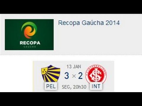 Pelotas 3x2 Internacional B - 13/01/2014 - Recopa 2014 (na íntegra)