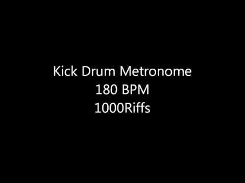 Kick Drum Metronome - 180 BPM