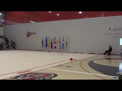 Isabella Haldane Junior Clubs 2016 CDN Championships RG Comp B