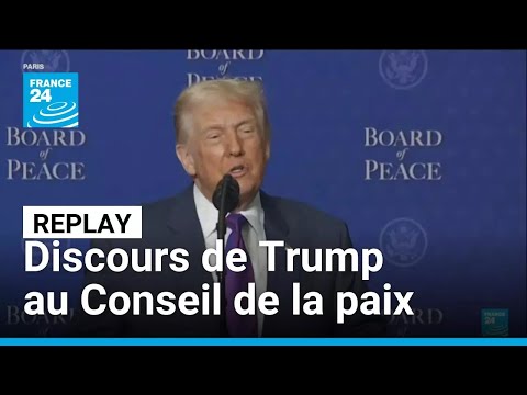 REPLAY - Donald Trump inaugure la première réunion du Conseil de la paix • FRANCE 24