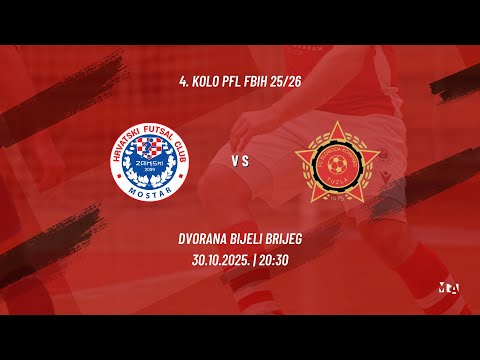 HFC Zrinjski - FK Sloboda | 4. kolo PFL FBiH | 30.10.2025.