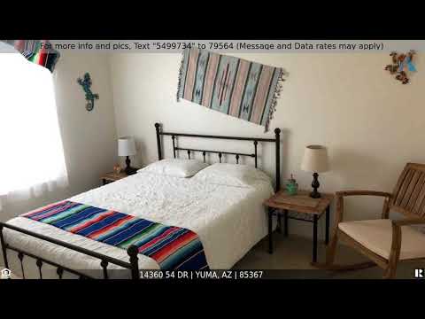 Priced at $251,000 - 14360 54 Dr, Yuma, AZ 85367
