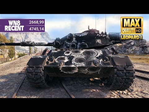 Leopard 1: Pro player, even last second count - World of Tanks