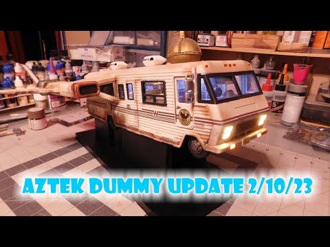 Aztek Dummy Update 2/10/23 - Spaceballs: The Eagle 5 Build - Part 3:  The Saga Ends