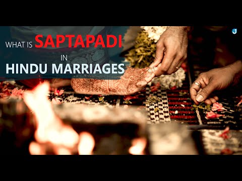 Why Do Couples Take 7 Steps? | Saptapadi Ritual in Hindu Weddings @Jothishi