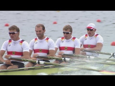 Semi-Finals -- Men's Quadruple Sculls Rowing Replay -- London 2012 Olympics