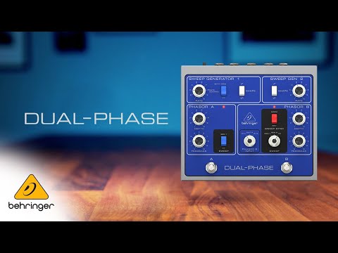 Behringer Dual-Phase Pedal - Andertons Music Co. Behringer Dual-Phase Pedal - Andertons Music Co.