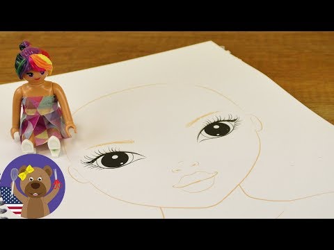 Playmobil in Topmodel Style | Crazy Hair Topmodel |  Playmobil Experiment