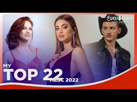 🇲🇹 MESC 2022: My Top 22 (Malta Eurovision 2022)