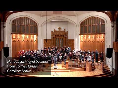 "Her beacon-hand beckons" (excerpt) - Caroline Shaw