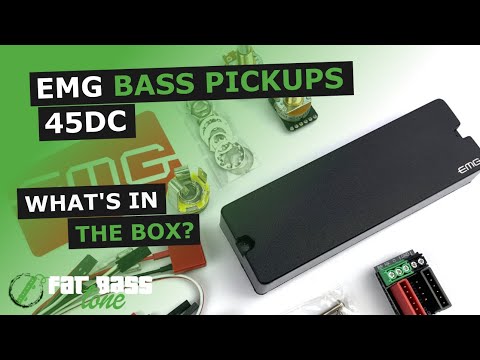 EMG 45DC Black 6 String Soapbar Bass Pickup image 4