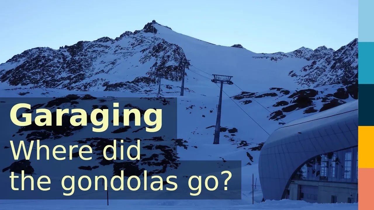 The hidden depths where gondolas are sheltered for the night