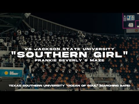 "Southern Girl" | Texas Southern "Ocean of Soul" | vs Jackson State "Sonic Boom of the South" | 2024