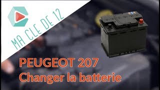 Youtube thumbnail of video "Changer la Batterie Peugeot 207 1.4 16V 🔋"