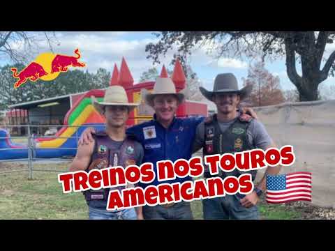 Treino na cia de Rodeio Cord McCoy Touros Americanos🇺🇸