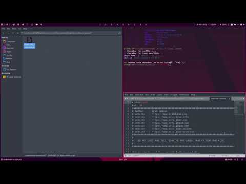 ArcoLinux : 2726 Building a linux-xanmod kernel,  put on your repo and install