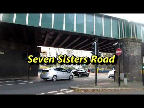Estação Seven Sisters de Londres Caminhe até o St Ann's Hospital | Norte de Londres