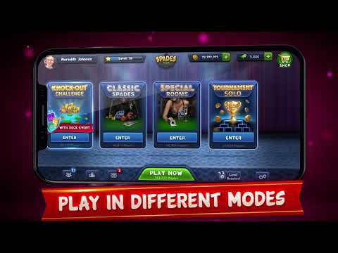 Spades Plus - Card Game Video