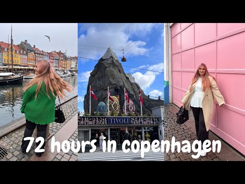 72 HOURS IN COPENHAGEN VLOG! | Tivoli Gardens, Nyhavn & FOOD