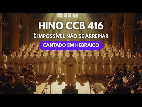 HYMN CCB 416 HEBREW – At Calvary | Sung by Choir and Orchestra (with subtitles)