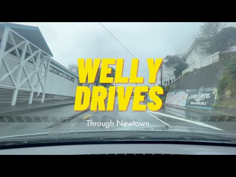 Wellington New Zealand Drive Through Newtown