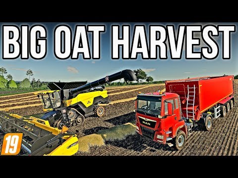 151 STRAW BALES FROM OAT HARVEST! | Marwell Manor E21 | Let's Play FS19