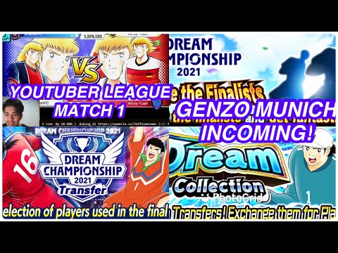 GENZO DC MUNICH INCOMING!! GILA KLAB. YOUTUBER LEAGUE MATCH 1 VS ALROY! CAPTAIN TSUABSA DREAM TEAM