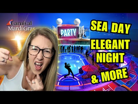 Carnival Chaos: Mega Deck Party, Elegant Night, & Family Fun on the Mardi Gras!