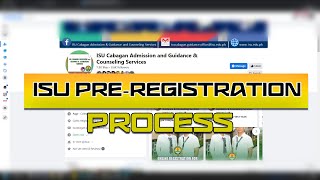ISU PRE REGISTRATION PROCESS