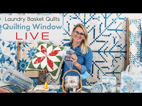 Truckload of NEW Quilting Goodies! Quilting Window LIVE! - OCT 8, 2021