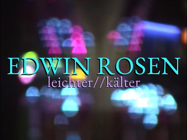 Leichter/Kälter von Edwin Rosen ((jetzt ansehen))