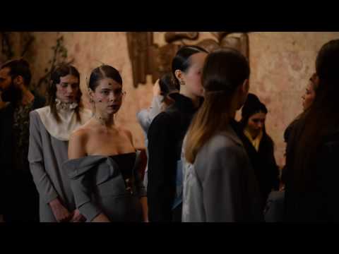 Ukrainian Fashion Week. Hairstyle by Maksym Kulikov Team.